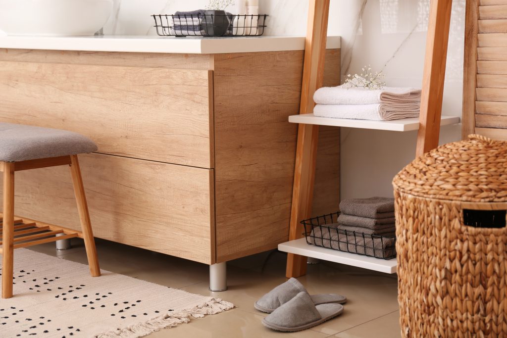 rattan bathroom sets